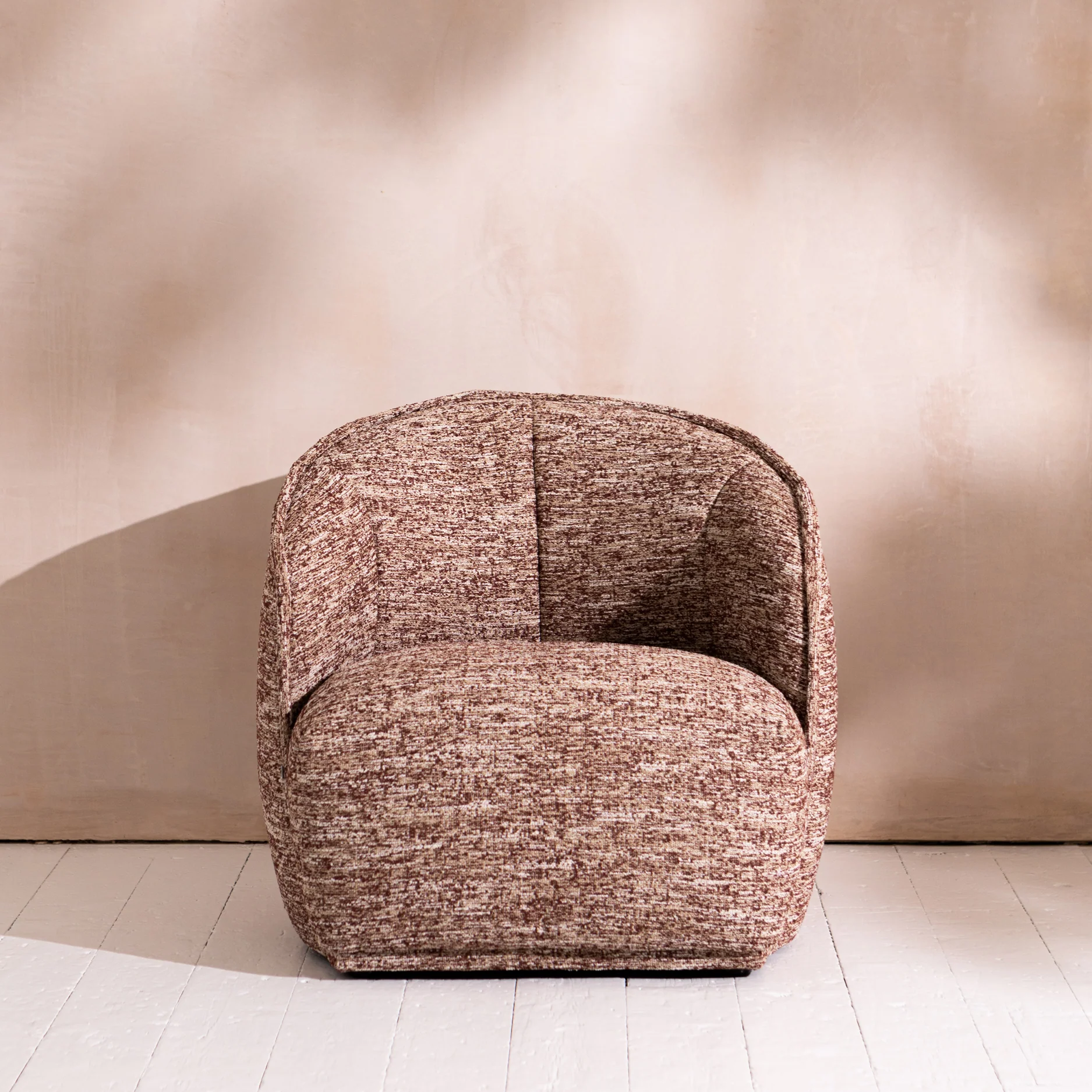 Boucle Chair - Merlot - Image 10