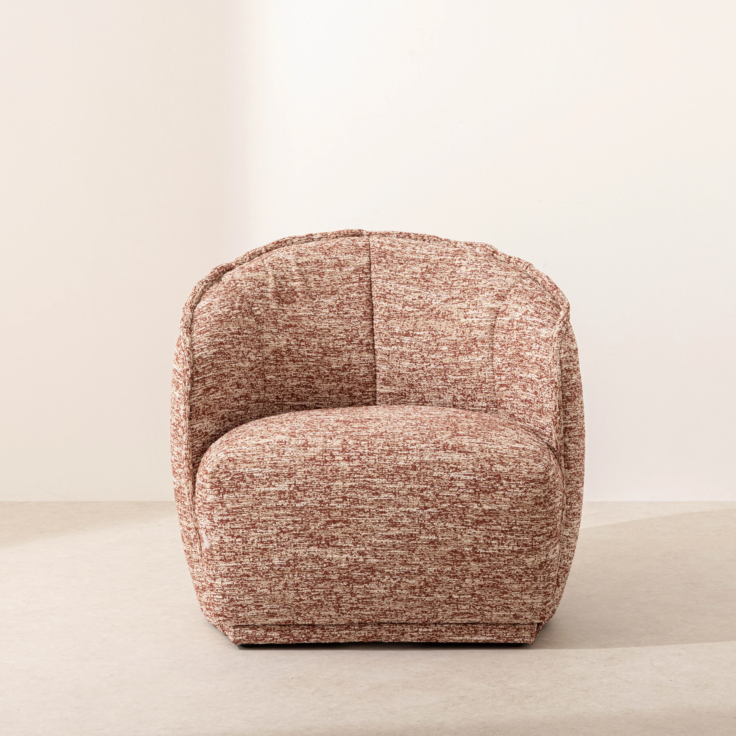 Boucle Chair - Merlot - Image 3