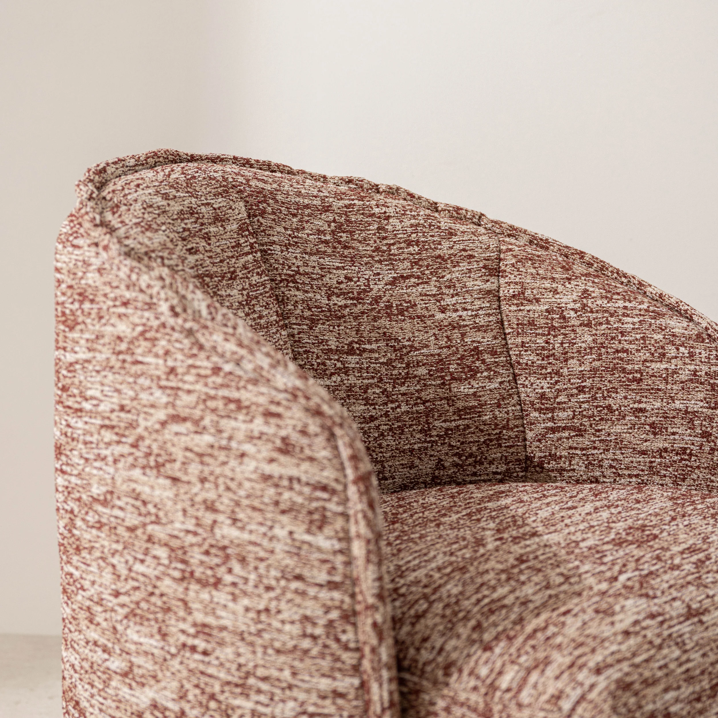Boucle Chair - Merlot - Image 5