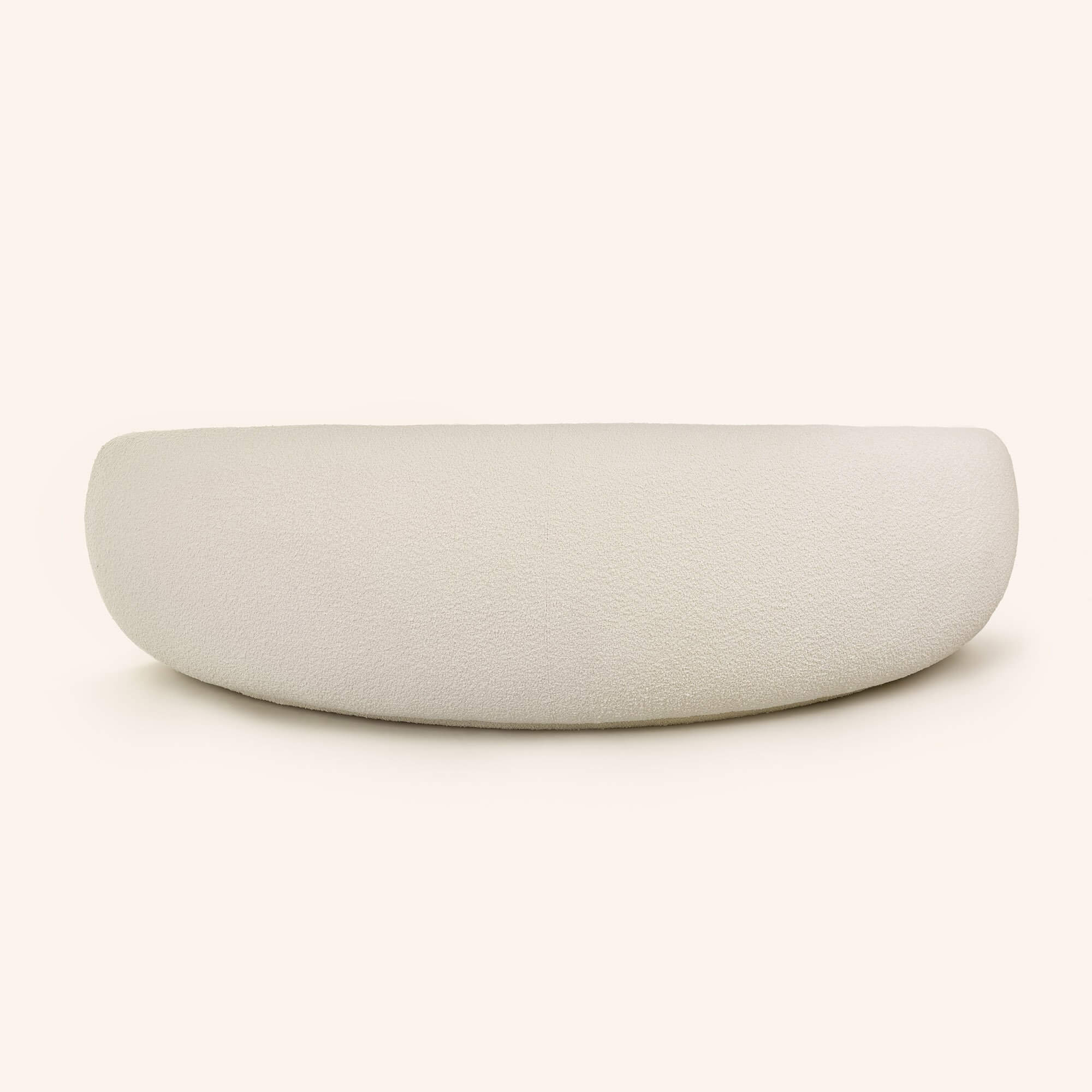 Boucle Curved Sofa - Image 4