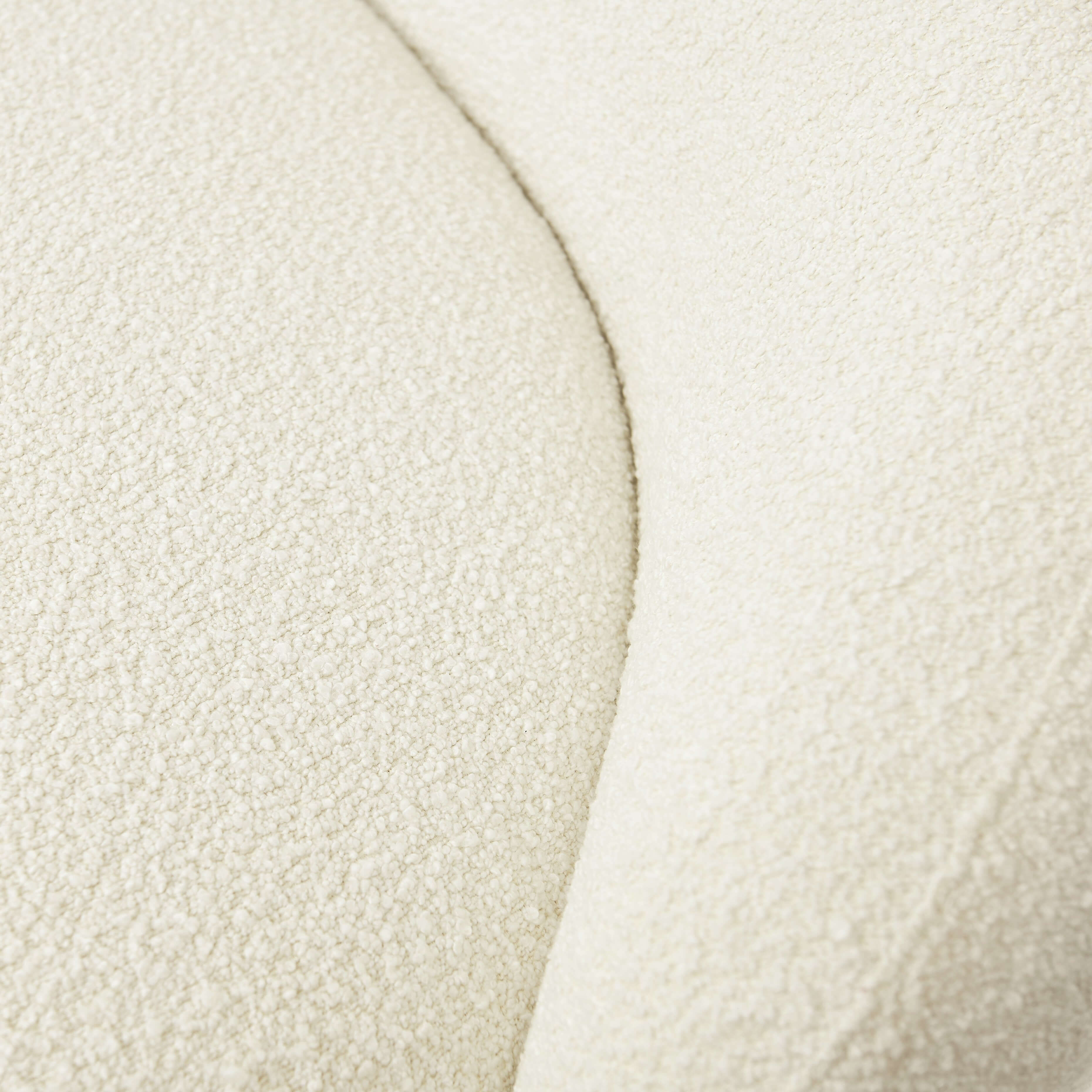 Boucle Curved Sofa - Image 5