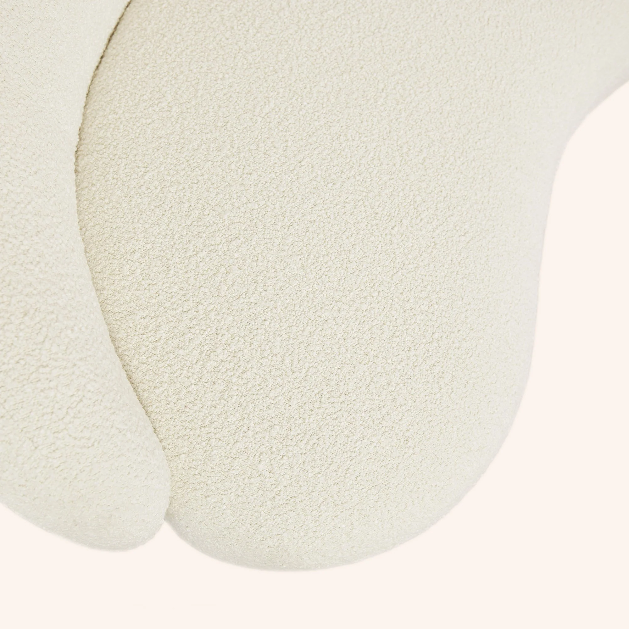 Boucle Curved Sofa - Image 6