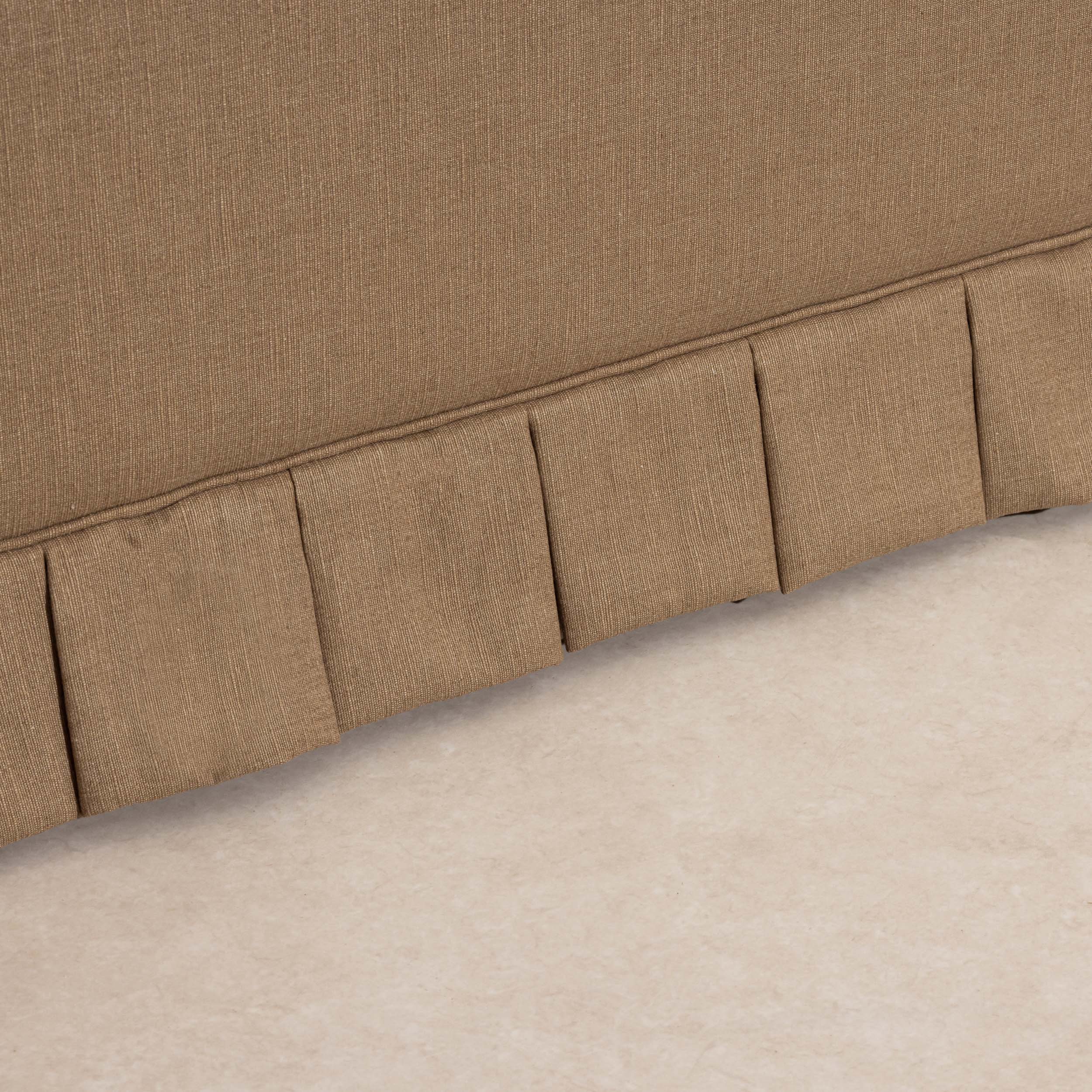 Box-Pleat Bench - Biscuit - Image 5
