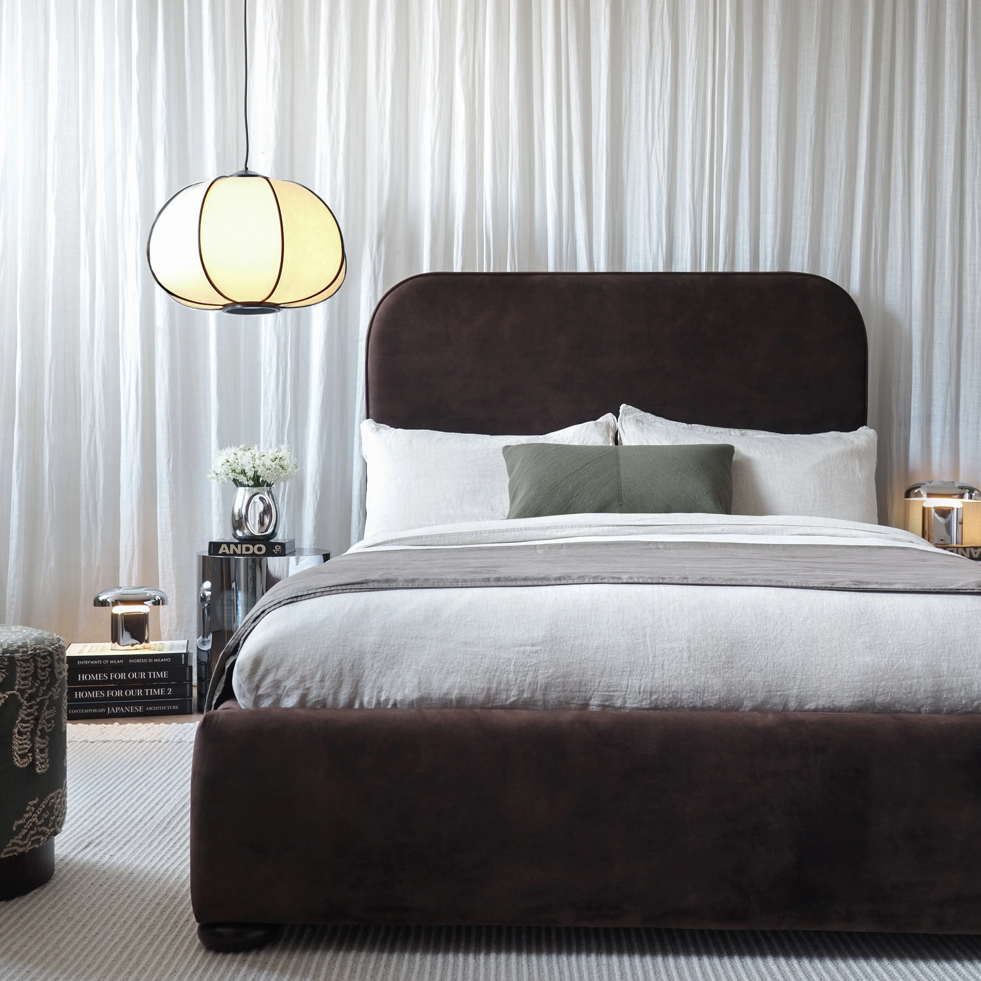 Curve Bed - Chocolate - Image 2