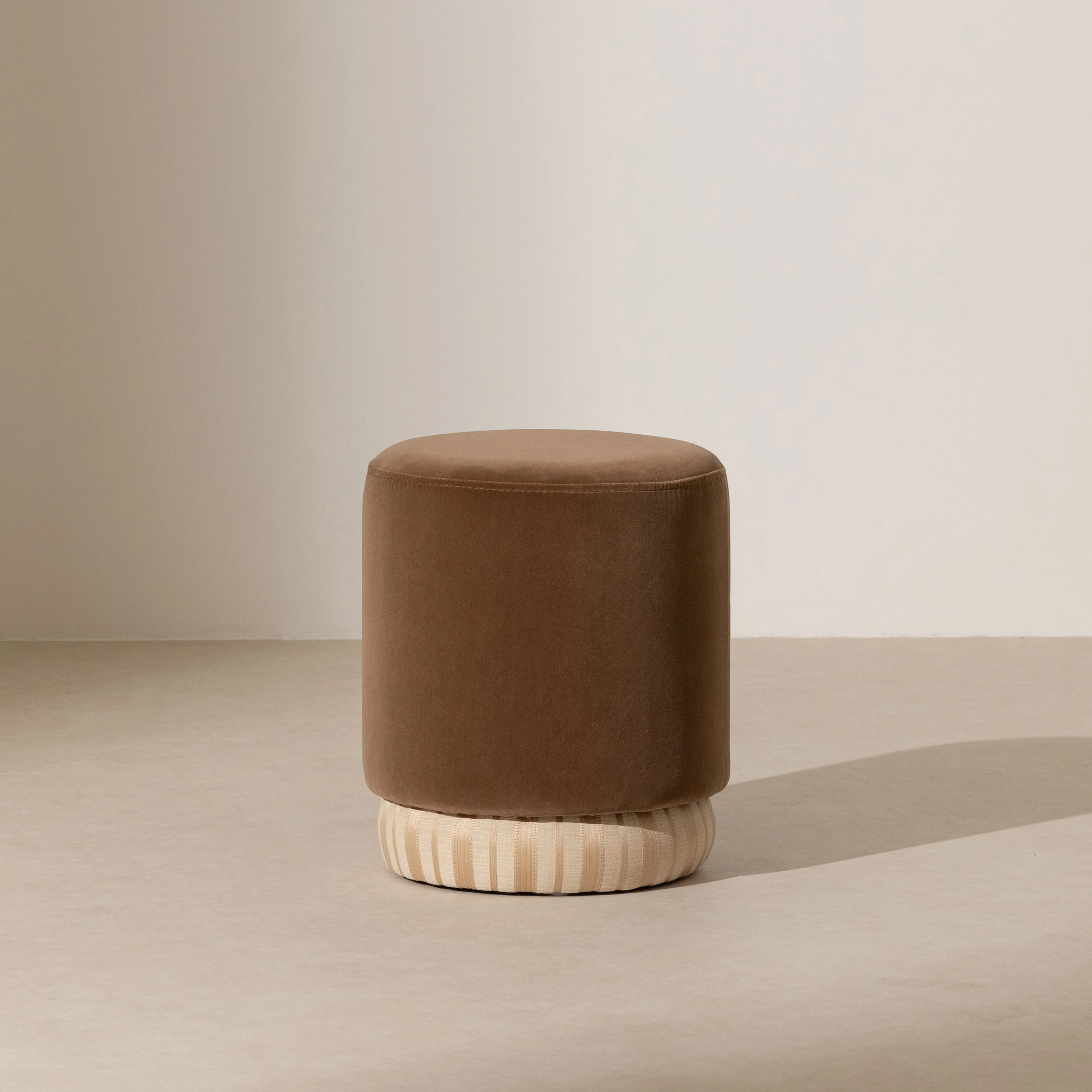 Dual Pouffe - Cocoa