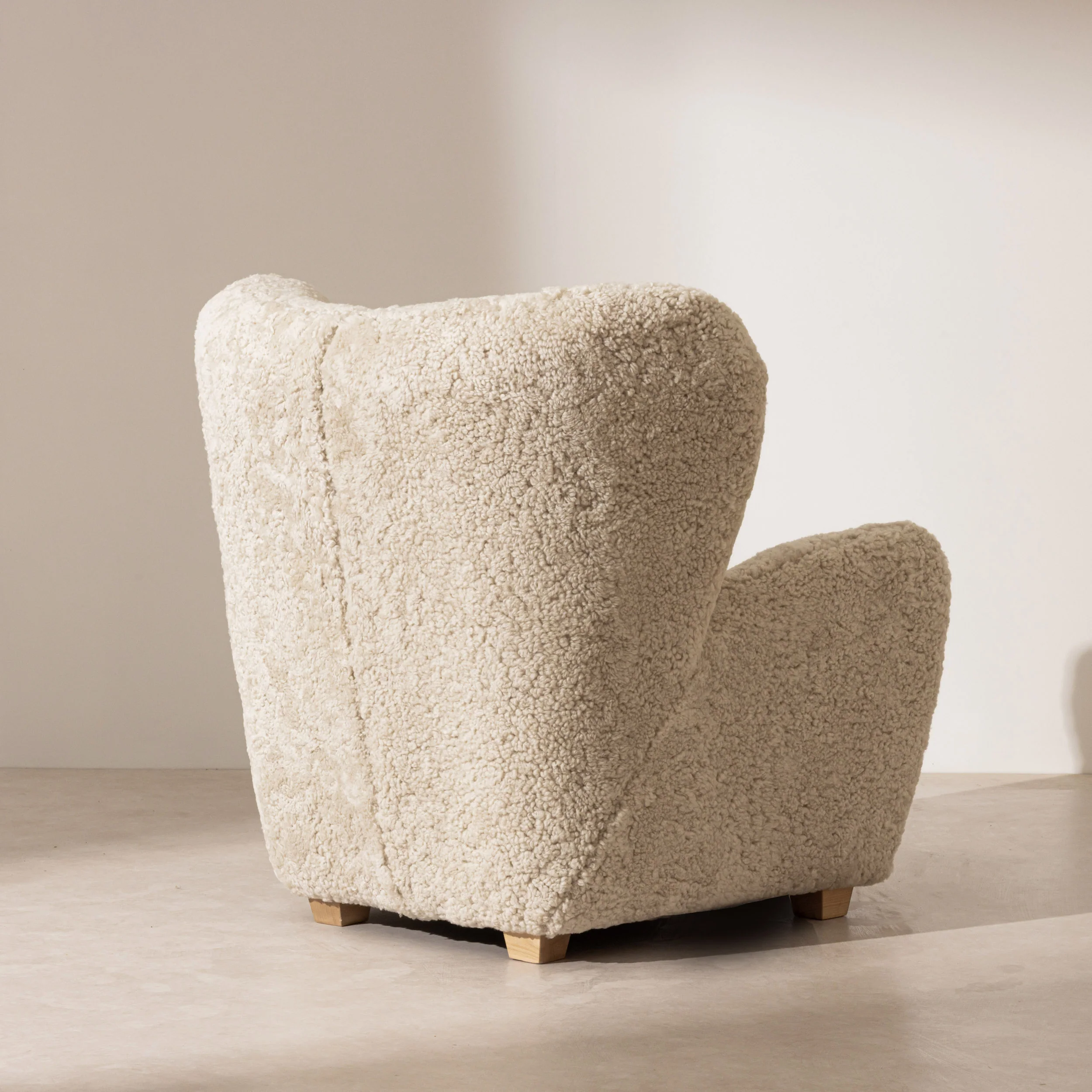 No.17 The Solace Sheepskin Lounge Chair - Image 4