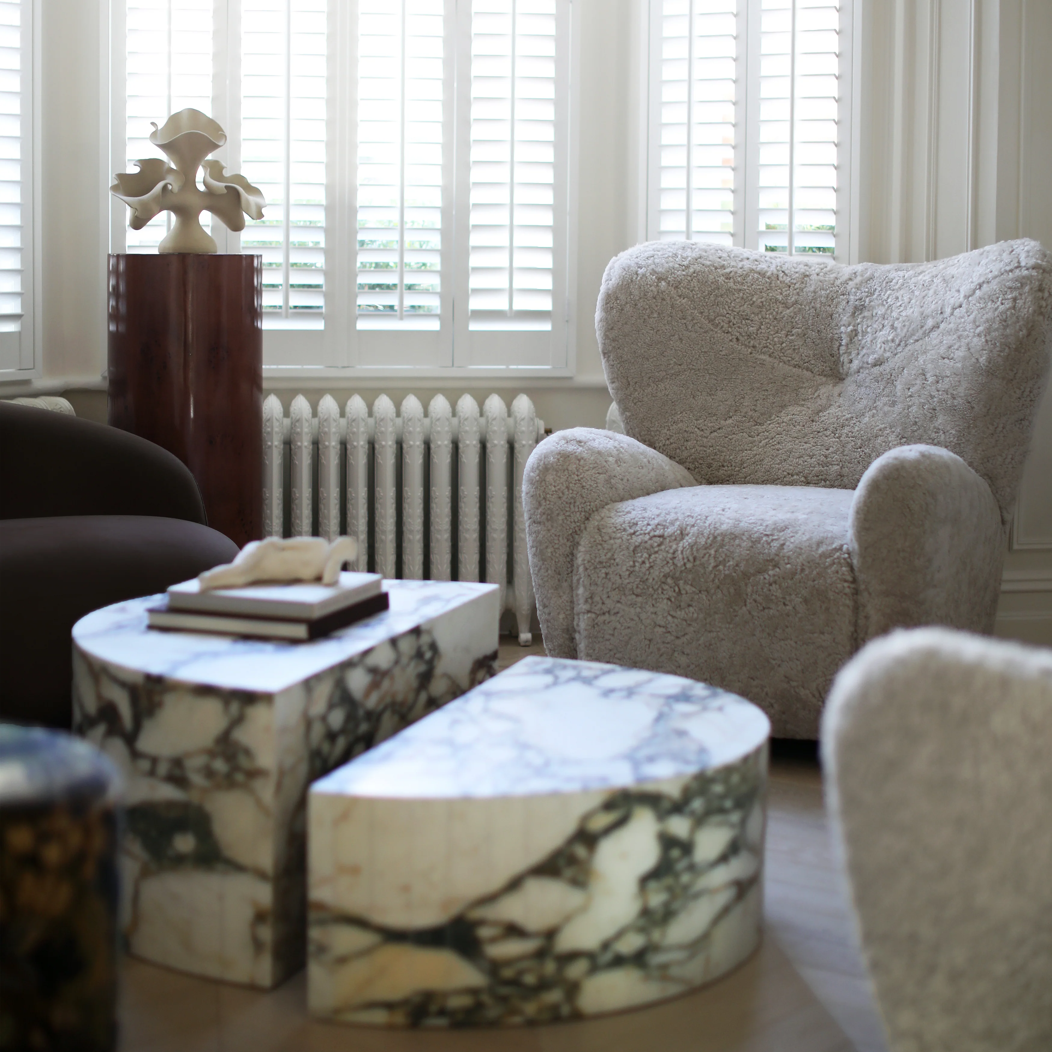 No.17 The Solace Sheepskin Lounge Chair - Image 5
