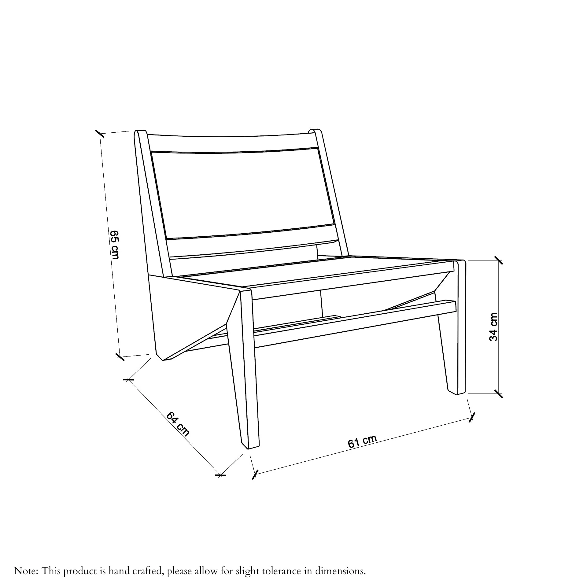 Outdoor Kangaroo Lounge Chair - Image 16